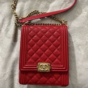 Chanel North South Boy Bag